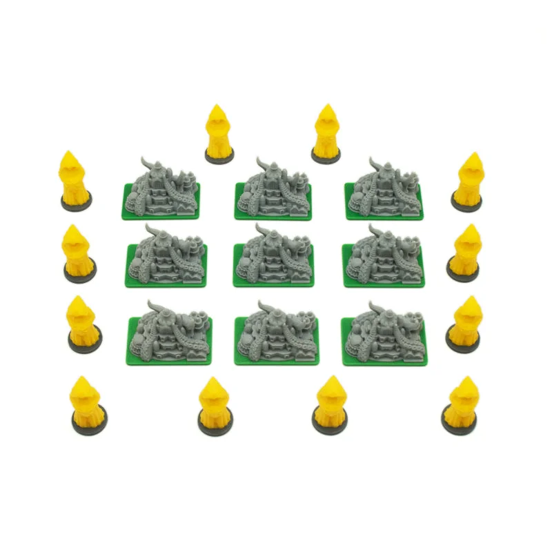 BGExpansions - Cthulhu: Death May Die - Elder Ones Tokens (21 Pieces)