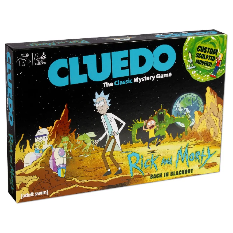 Rick and Morty Cluedo Board Game