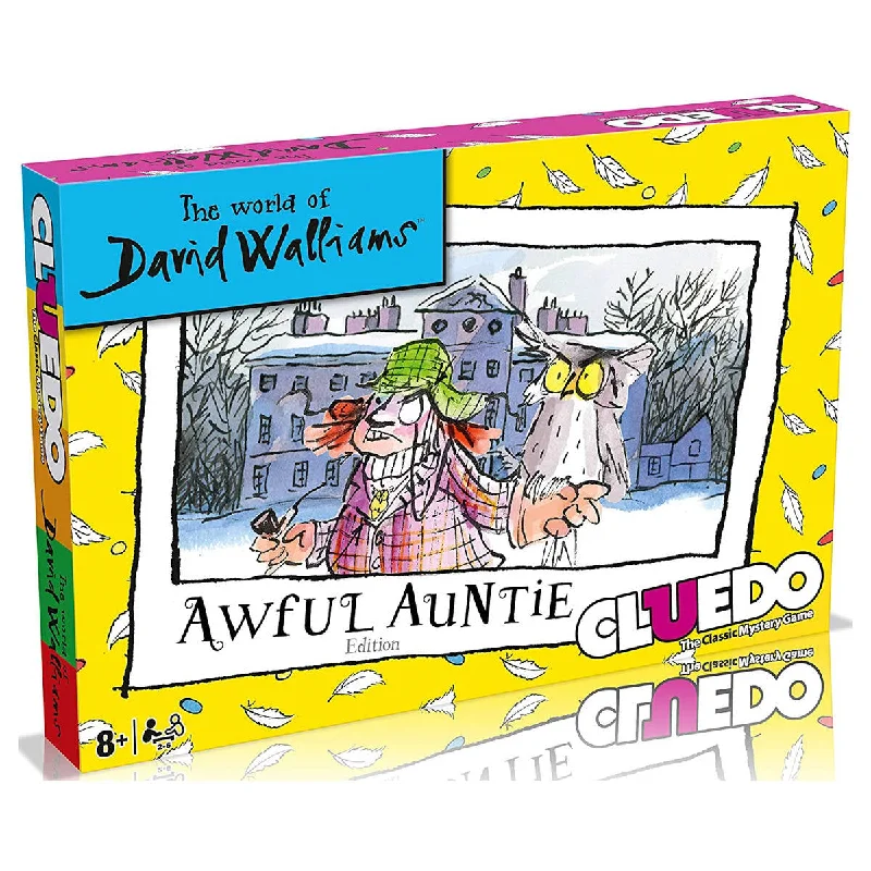 The World of David Walliams Awful Auntie Cluedo Board Game