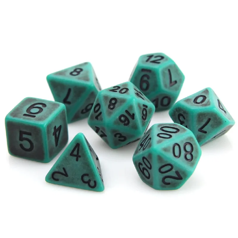 Die Hard Dice RPG Polyhedral Dice Set - Swamp Ancient [7ct]