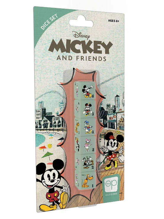 Disney Mickey And Friends 6PC Dice Set