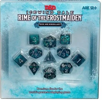 Dungeons & Dragons Icewind Dale: Rime of the Frostmaiden - Dice Set