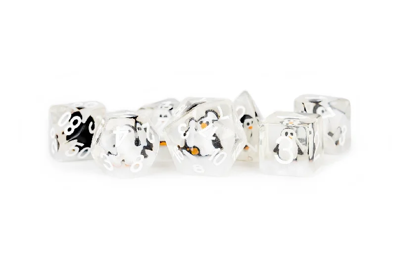 FanRoll MET 741 Penguin RPG Polyhedral Dice Set [7ct]