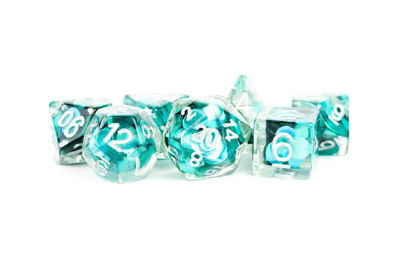 FanRoll MET 743 16mm Mermaid Scales RPG Polyhedral Dice Set [7ct]