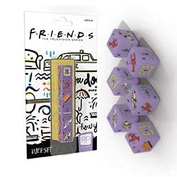 Friends 6PC Dice Set