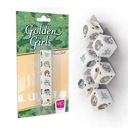 Golden Girls 6PC Dice Set