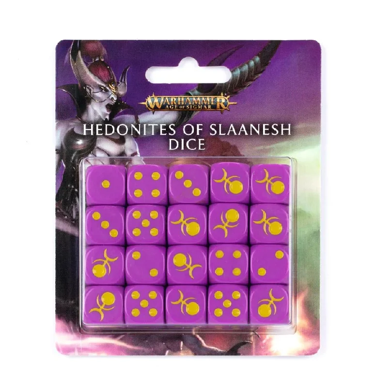 Hedonites of Slaanesh Dice Set [20ct] *OUT OF PRINT*