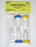 Koplow Games - Hourglasses - Set of 3