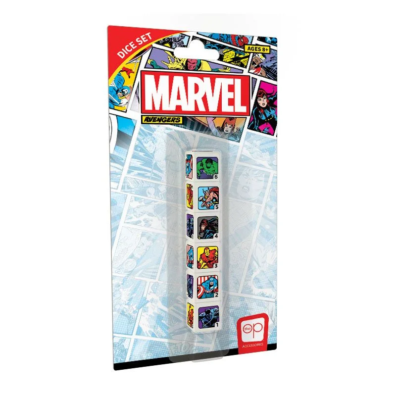 Marvel Avengers 6PC Dice Set