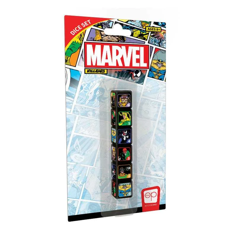 Marvel Villains 6PC Dice Set