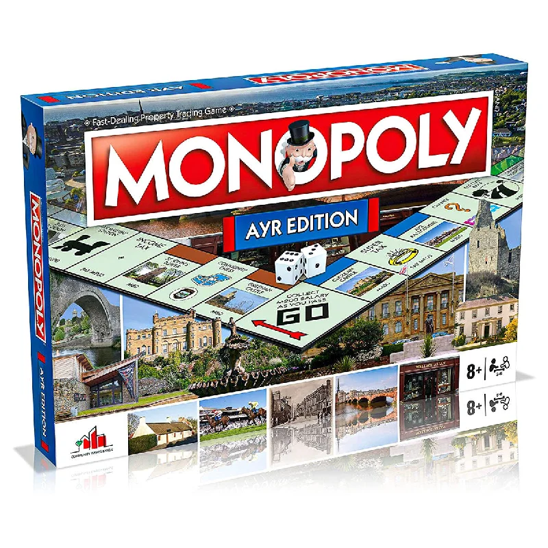 Monopoly Board Game Ayr Edition