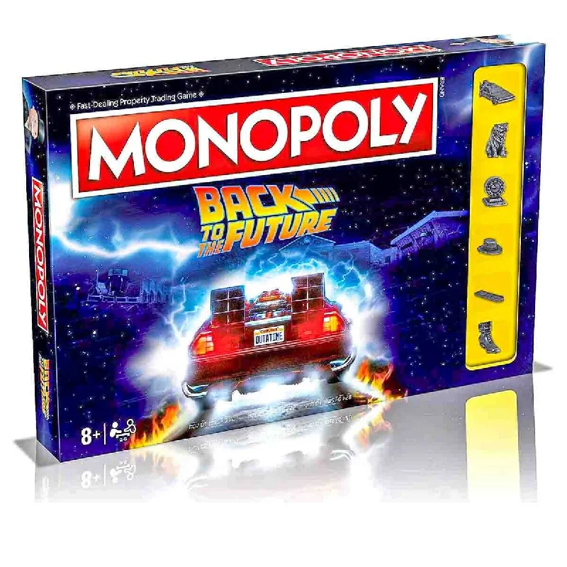 Monopoly Board Game Back to the Future Edition