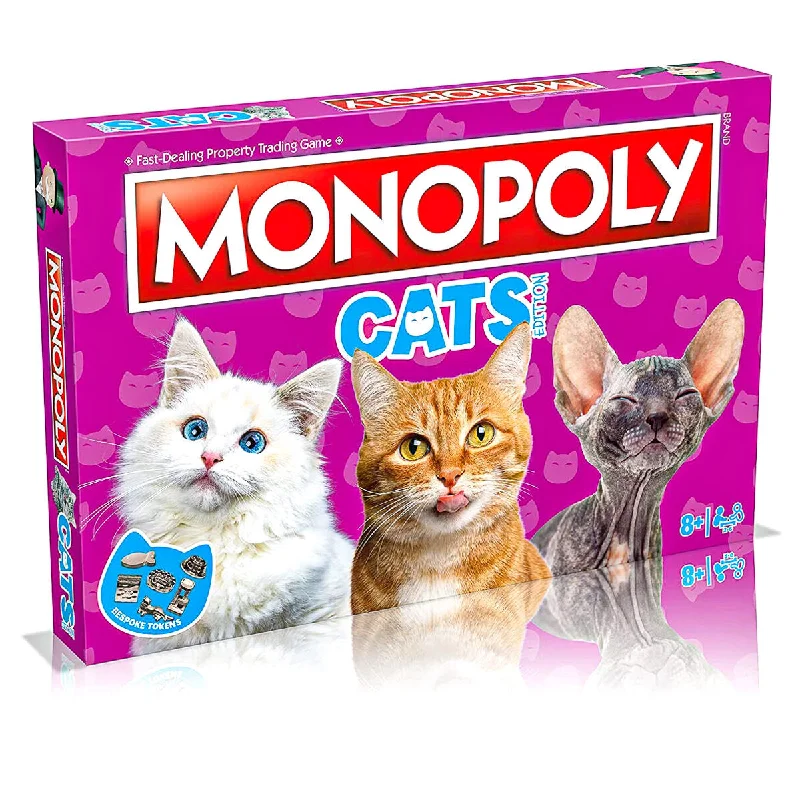 Monopoly Board Game Cats Edition