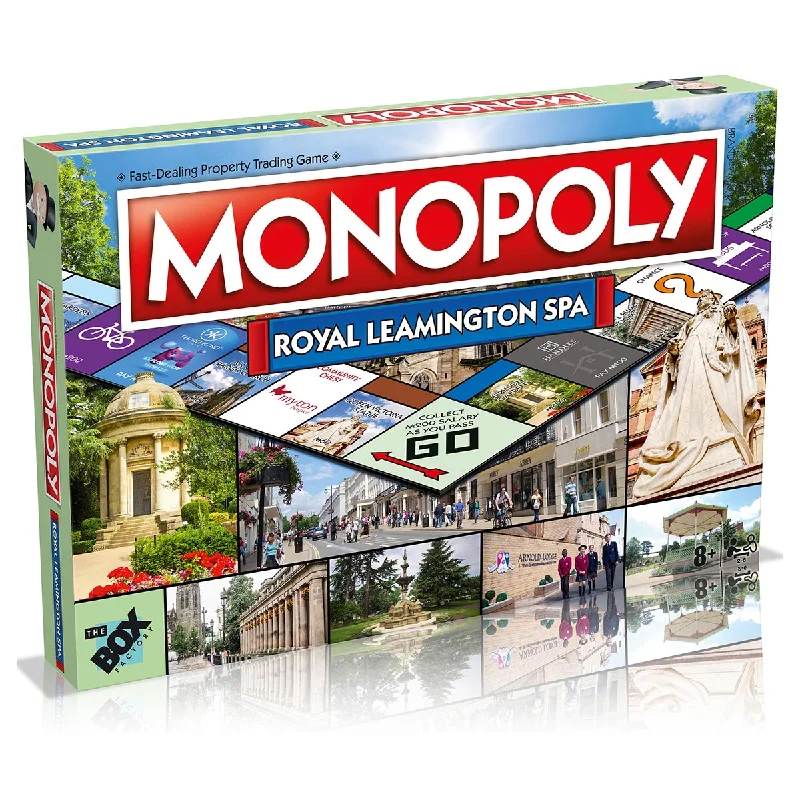 Monopoly Board Game Royal Leamington Spa Edition