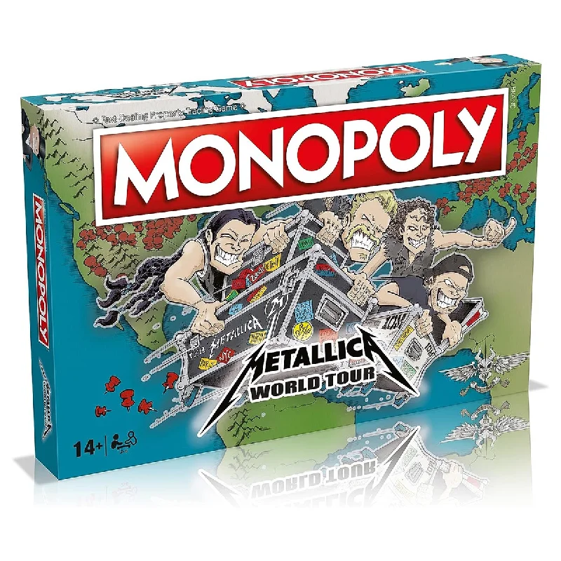 Monopoly Board Game Metallica World Tour Edition