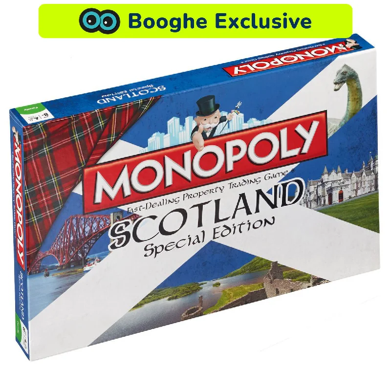 Monopoly Board Game Scotland Special Edition