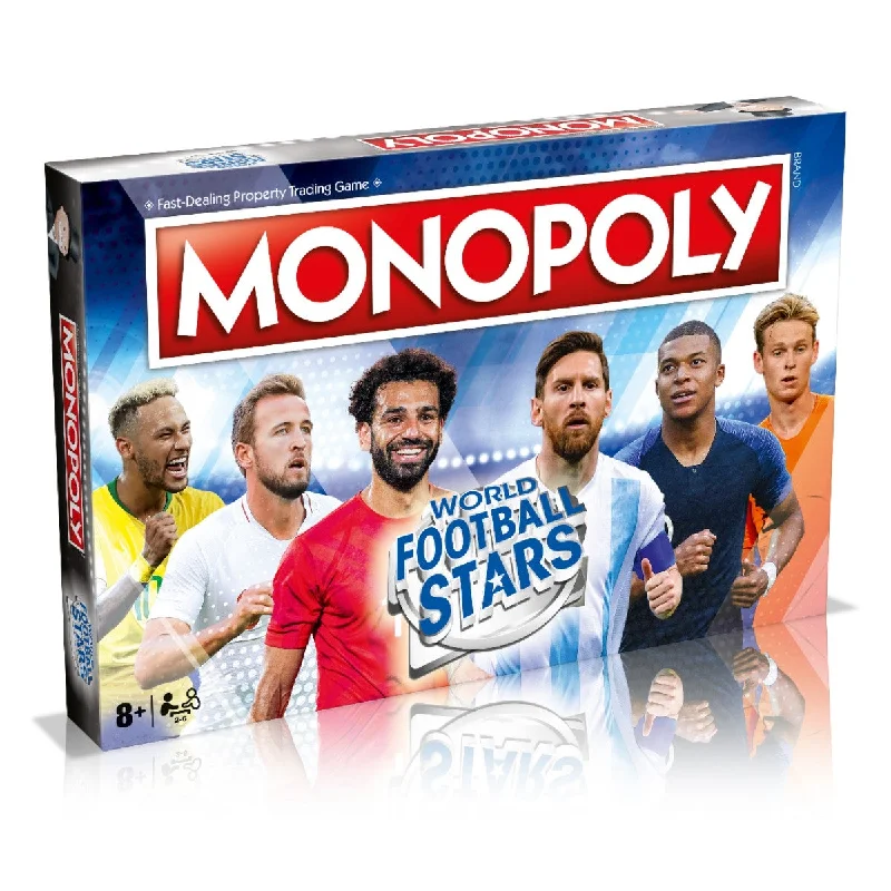 Monopoly Board Game World Football Stars Edition