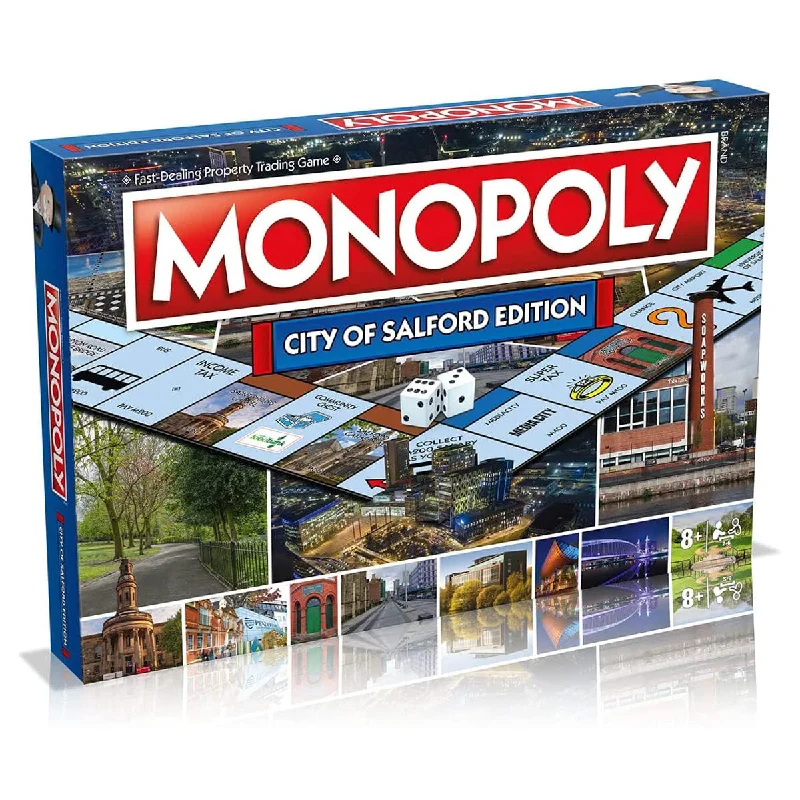 Monopoly Board Game City of Salford Edition