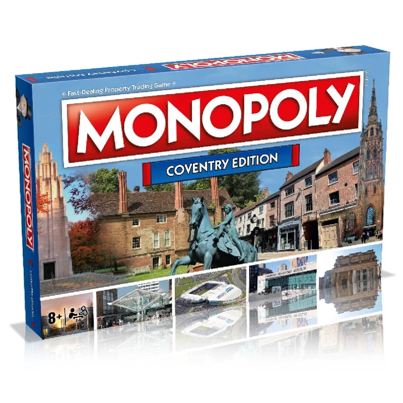 Monopoly Board Game Coventry Edition