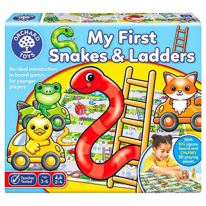 Orchard Toys My First Snakes & Ladders Board Game