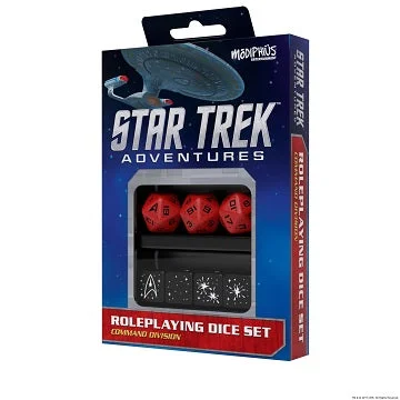 Star Trek Adventures - Dice Set: Command Red