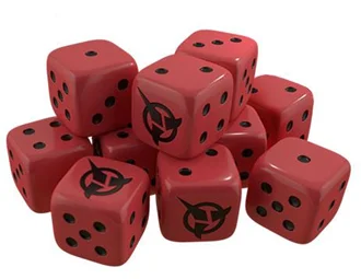 Star Trek: Ascendancy - Dice Set - Klingon