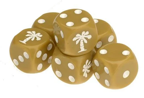 Tanks: Afrika Korps Dice Set (6)