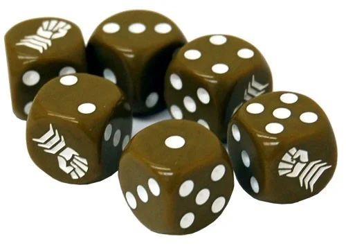 Tanks: Armoured Fist Dice Set (6)