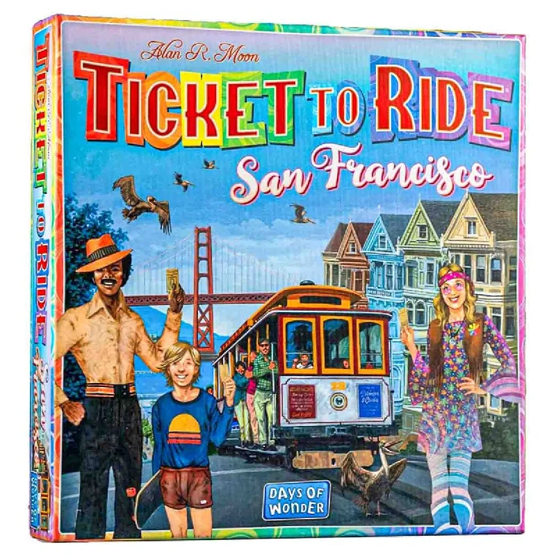 Ticket To Ride: San Francisco Board Game