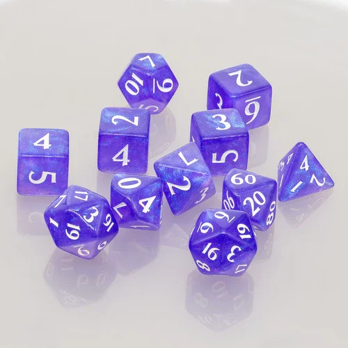 Ultra PRO Eclipse RPG Polyhedral Dice Set - Royal Purple [11ct]