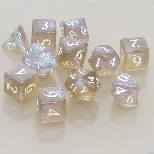 Ultra PRO Eclipse RPG Polyhedral Dice Set - Smoke Grey [11ct]