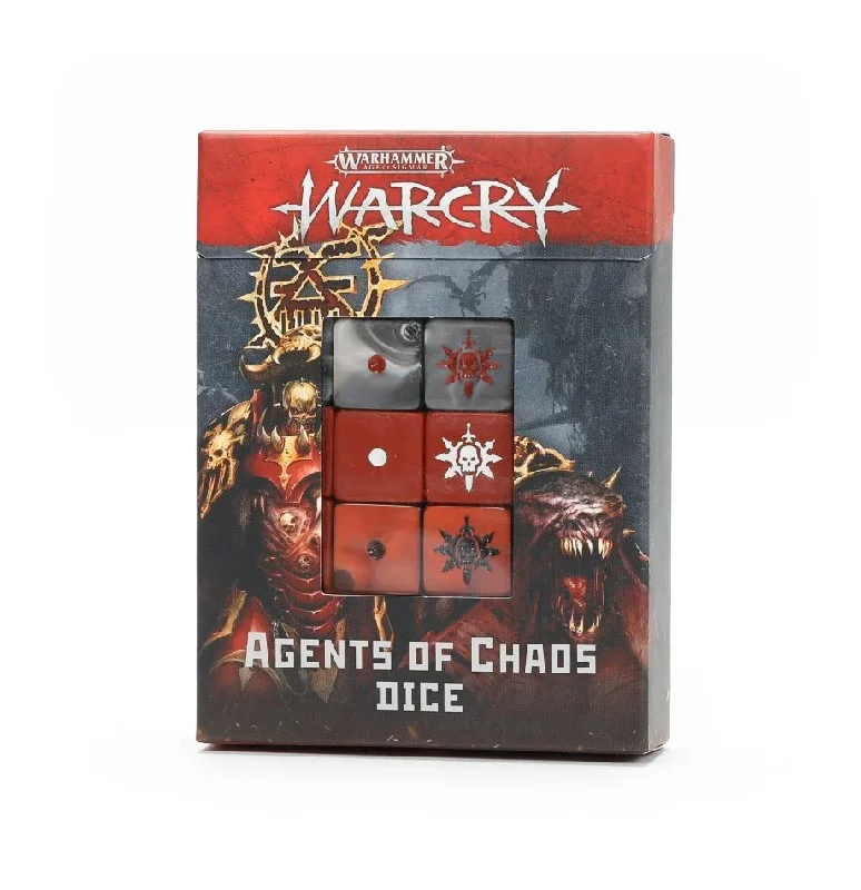 Warcry: Agents of Chaos Dice Set *OUT OF PRINT*