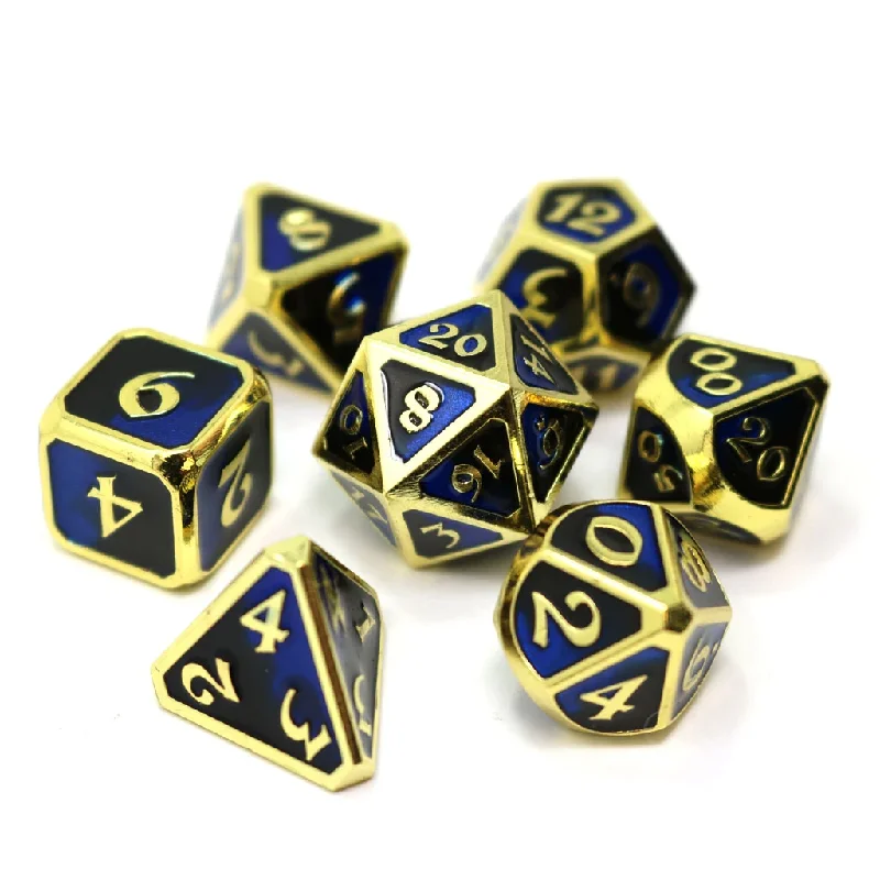 Die Hard Dice Metal RPG Polyhedral Dice Set - Mythica Dark Arts Undertow [7ct]