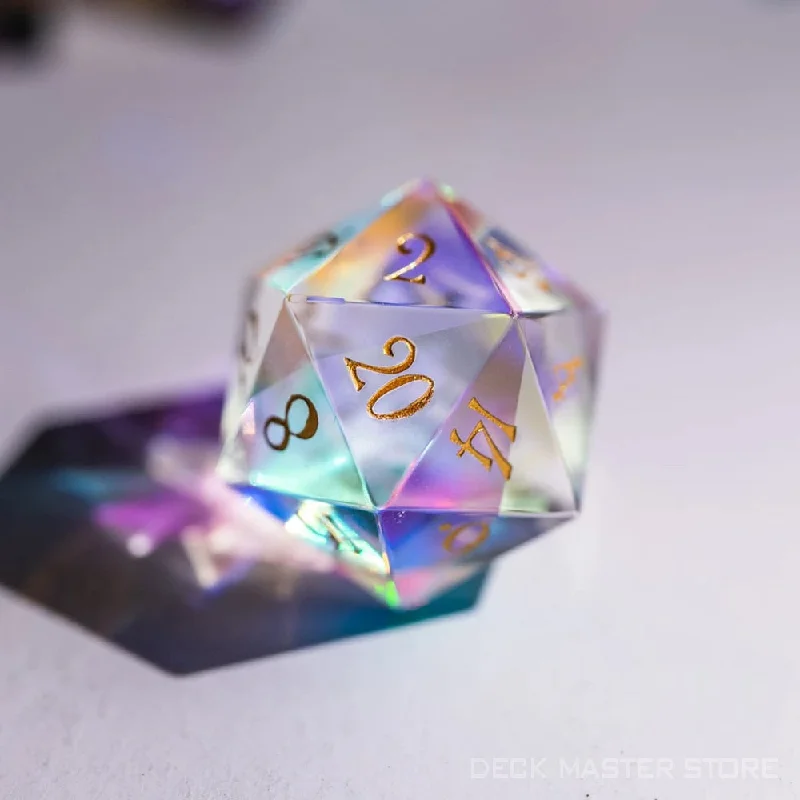 Dichroic Polyhedral Dice Set - Dungeons And Dragons